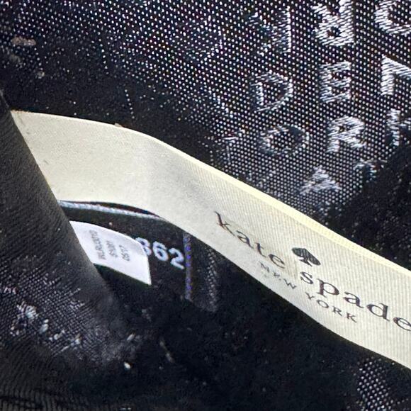 Kate Spade Leather zip around personal organizer Blue floral - NWOT! - Picture 7 of 9